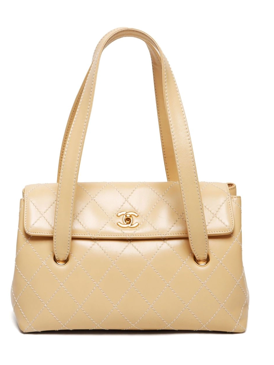 Affordable HOT SALE tote Women 2001 bag Stitch CHANEL Wild 0419